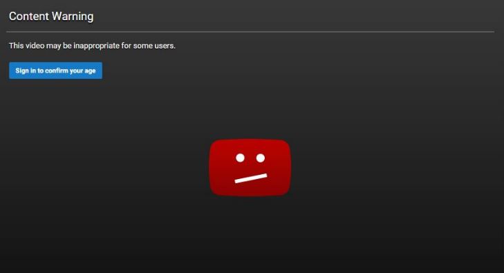 Bypass YouTube age restriction – Ankur's Blog